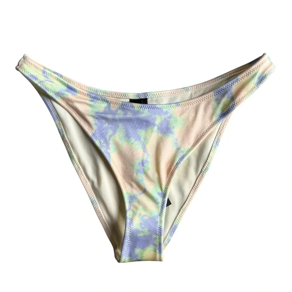 Triangl Bikini Bottom Large NWT Tie Dye Pastel